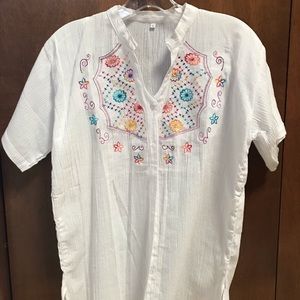 Light cotton blouse